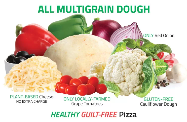 Enjoy our healthy, guilt-free pizza in Vancouver.